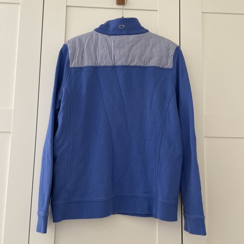 Vineyard Vines Shep Shirt Women Medium Blue - Picture 9 of 11