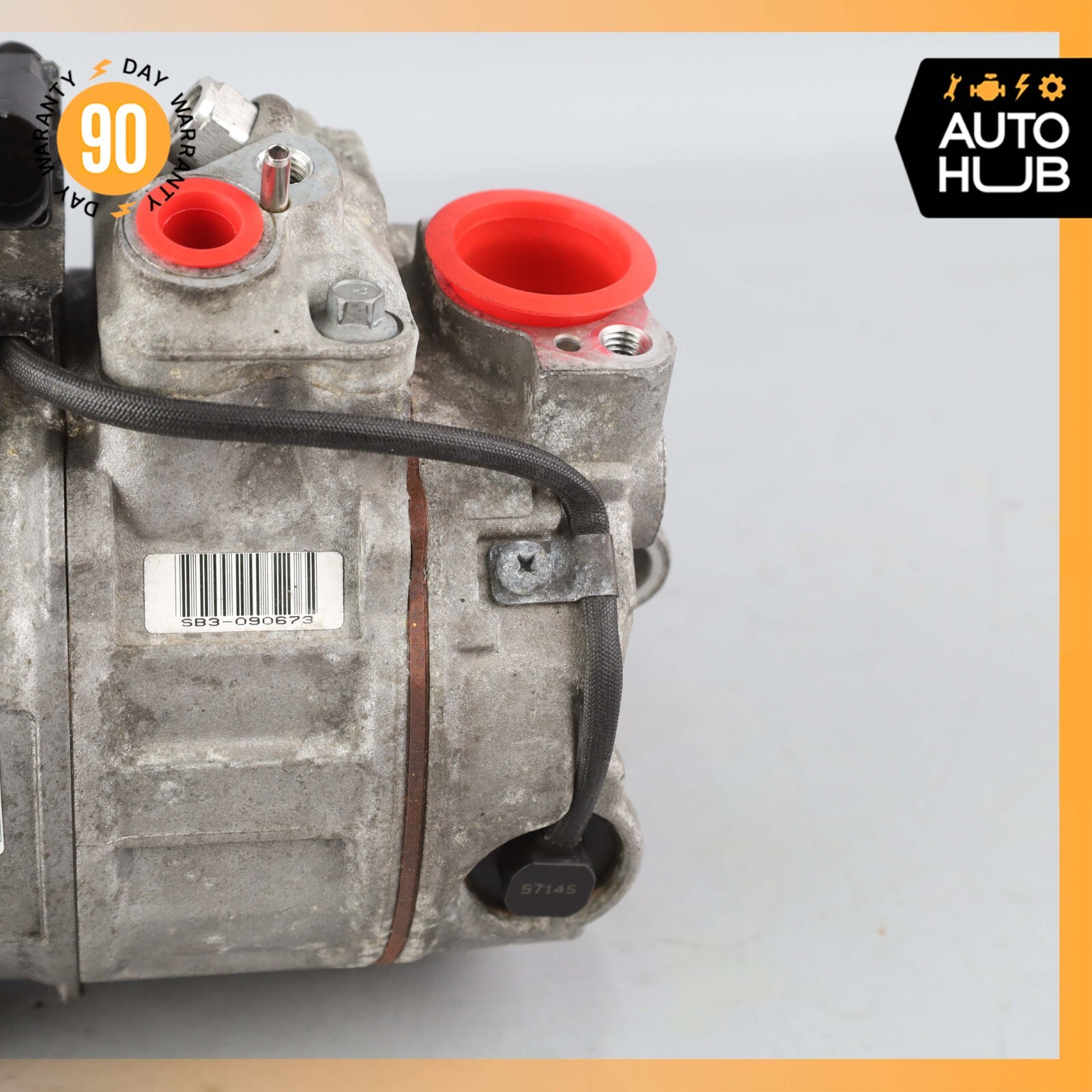 03-18 Bentley Continental Flying Spur GT A/C Air Conditioning Compressor OEM 76k