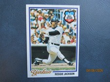 1978 - Reggie Jackson Topps Baseball Card No. 200 - NEAR MINT