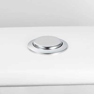 Bouton de réservoir de toilette avec filetage diamètre adapté aux trous en - Imagen 1 de 4