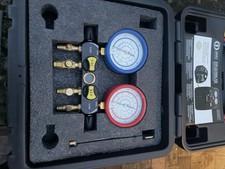 JAVAC EL75172 4 VALVE MANIFOLD HOSES & CARRY CASE - Refrigeration