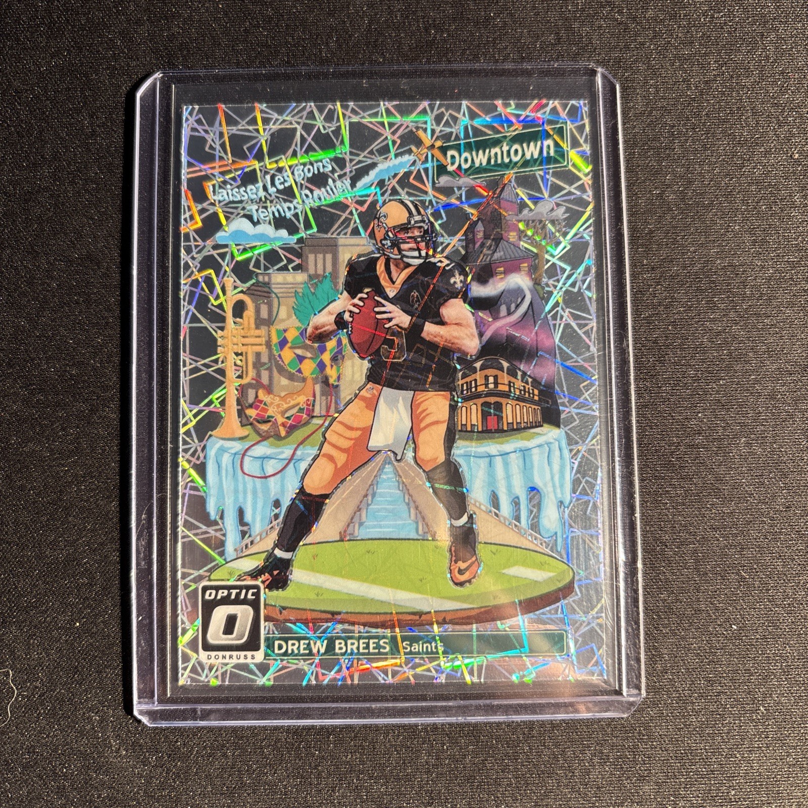 2018 Donruss Optic Downtown #DT2 Drew Brees