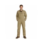 Carhartt Men's Khaki Coveralls Rugged Flex Stretch Technology Canvas (S04)