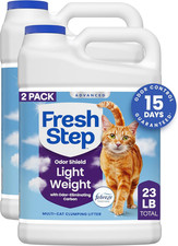 Basura aglutinante Advanced Odor Shield ligera para múltiples gatos