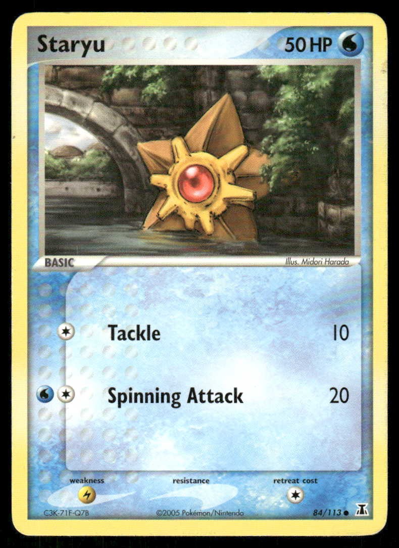 Pokemon Staryu Delta Species 84/113 C LP