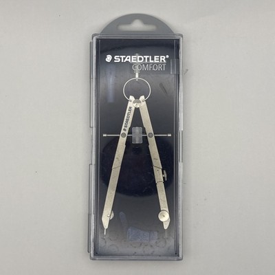 Staedtler Mars Comfort 551 01 Precision Compass Set Case Cracked See Photos