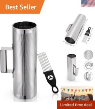 Versatile Hand Percussion Stainless Steel Guiro - Lightweight  Portable Design