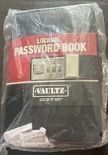 VAULTZ LOCK IT UP PASSWORD BOOK 3 Digit
