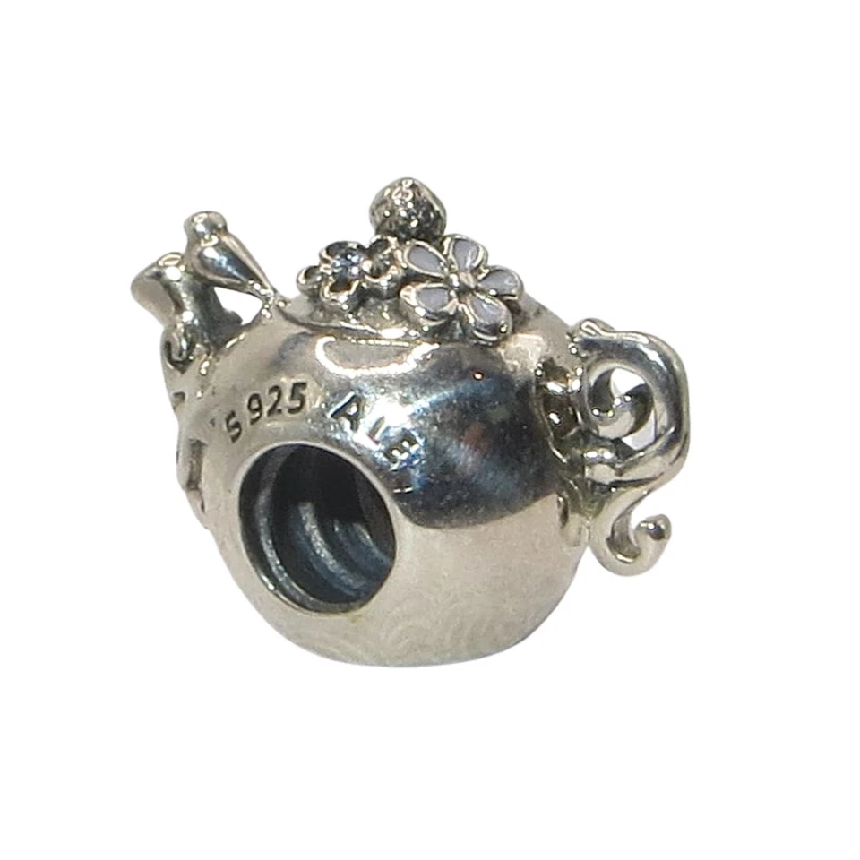 潘多拉罕见! 魔法茶壶纯银 0.925 透明 CZ 魅力 797065CZ — 第 4/4 张图片