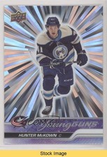 2023 Upper Deck Series 1 Young Guns Outburst Silver Hunter McKown #231 READ 0j3f