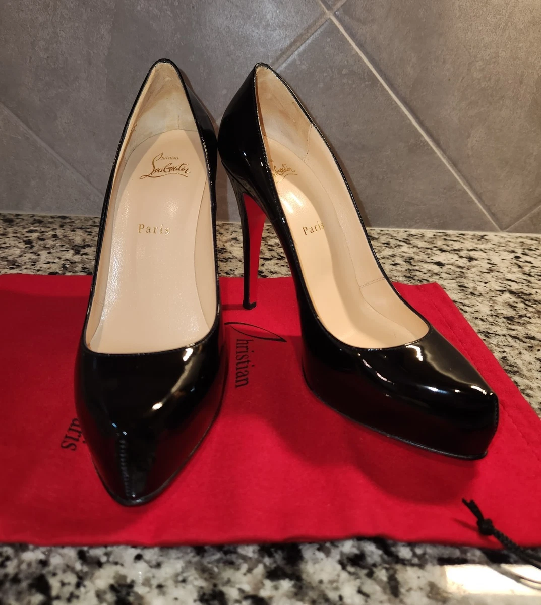 Christian Louboutin ブラック ハイヒール39サイズ Christian Louboutin 39 Black for sale | eBay