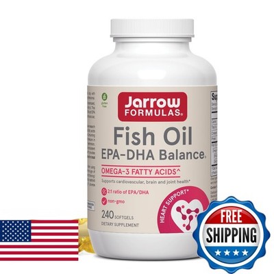 Jarrow Formulas EPA-DHA Balance 1200 mg 240 Softgels 120 Day Supply