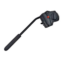 Manfrotto 701HDV Tripod Head w/ Pro Fluid Head and Mount Plate Missing Two Knobs