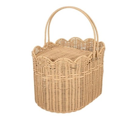 Better Homes & Gardens Rattan Picnic Basket Viral Sold Out! Super Cute!