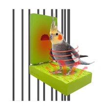 2-Pack Bird Heater for Cage Bird Warmer Snuggle-Up Perch Stand ... USA FAST SHIP