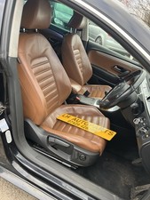 VW PASSAT CC 2008-2015 TAN BROWN FULL LEATHER INTERIOR HEATED SEATS DOOR CARDS