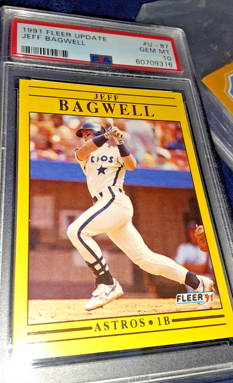 1991 Donruss Rookies Jeff Bagwell Rookie RC #30 PSA 10 GEM MT HOF Houston Astros