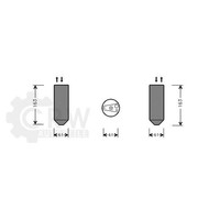 Trockner Klimaanlage FüR Honda Civic VI Fastback 1.6 Bj.98-00