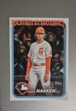 2024 Topps Series 2 - Women in Baseball Alyssa Nakken #WIB-4 SP