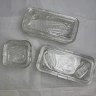 3 Piece Vintage 1940 Federal Glass Refrigerator Dishes
