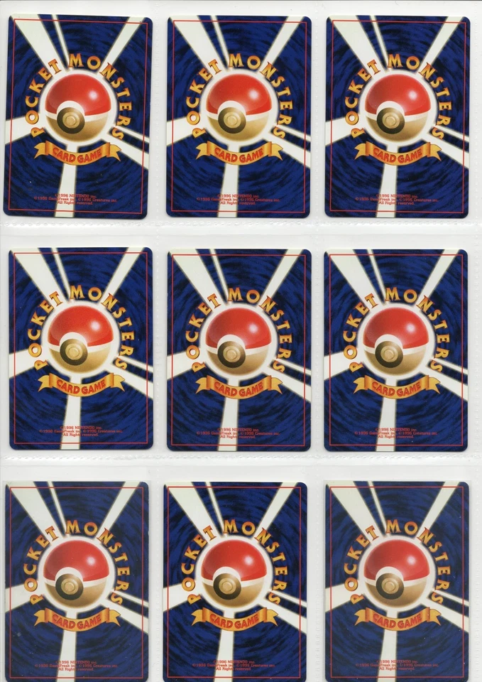 Complete Japanese Fossil Pokemon Cards Vintage 48/48 - Imagen 2 de 4