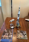 LEGO Discovery 7468 Saturn V Moon Mission 2003 Complete-1 arm Broken-read