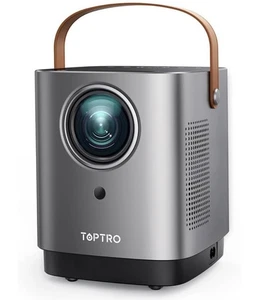 TopTro 5G WIFI & Bluetooth. Projecteur vidéo portable Smart W / écran tactile