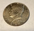1967 JFK Half Dollar 40% Silver