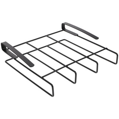Under Cabinet Cutting Board Holder Stainless Steel Hanging Storage Stand Shelf