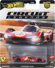 Hot Wheels Premium Car Culture 2025 Circuit Legends Ferrari 499P 2/5 New