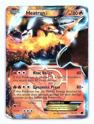 Heatran EX (Team Plasma) 13/116 Plasma Freeze Holo Ultra Rare