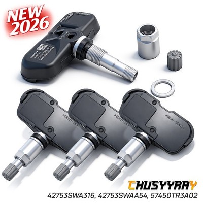 4Pcs TPMS Tire Pressure Monitoring Sensor 42753TLOG52 for 2008-2012 Honda Accord