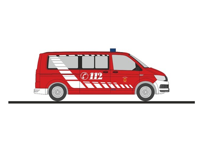Rietze 53767 - 1/87 Volkswagen T6 FW Potsdam - New