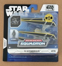 Star Wars Micro Galaxy Squadron Series 9 TIE Defender Elite Chase 1 of 5000