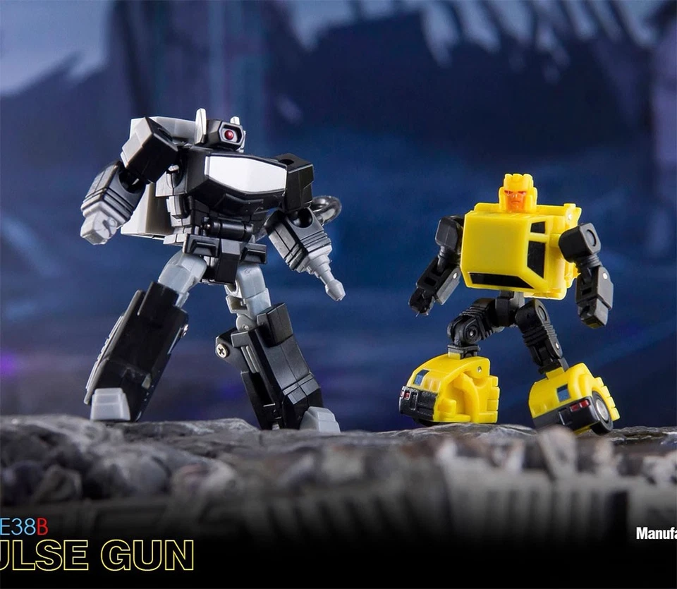 Dr Wu Customs DW-E39 Hubcap DW-E38B Dark Shockwave mini Action Figure toy - Image 2 of 4