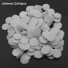 8/10/15/20/25/30/35/40/45/50Mm Non Woven round Felt Circle Pads for DIY Crafting