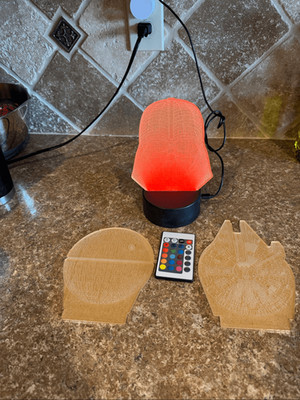 New Star Wars interchangable light with remote
