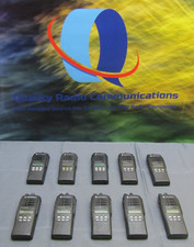 Lot of TEN Motorola HT1250 LS 450-512 MHz UHF Two Way Radios