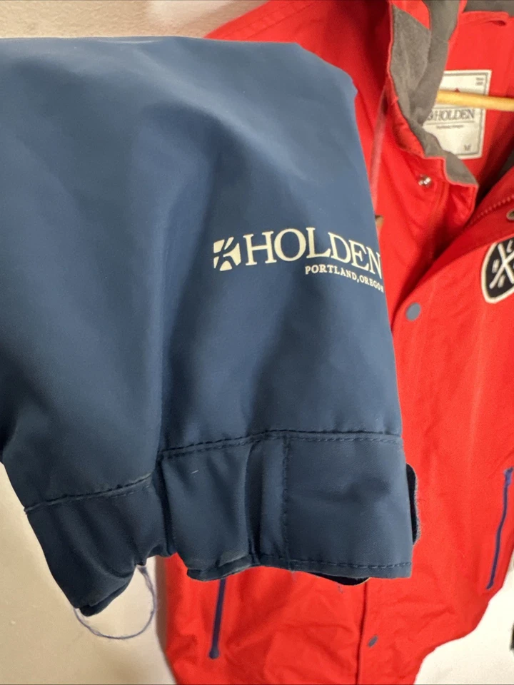 Holden Waterproof Ski Snowboard Jacket Red Blue Men’s M - Image 2 of 4
