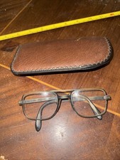 Vintage Men s Glasses Frames With Case 1970s 1980s