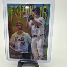 Pete Alonso 2025 Topps Chrome Update Fortune 15 #F15-9