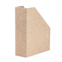 RöSsler Soho Stehsammler A4 Braun Cacao | Stabiler Karton BüRo Organizer
