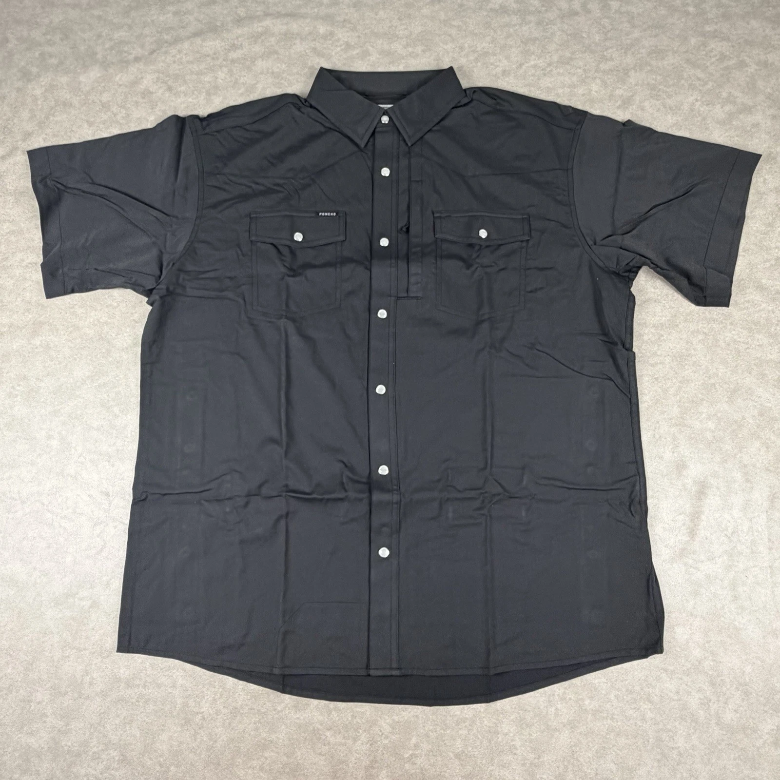 Poncho Pearl Snap Men’s XL Slim Short Sleeve The Bandera Shirt Western Brand New
Opens in a new wind