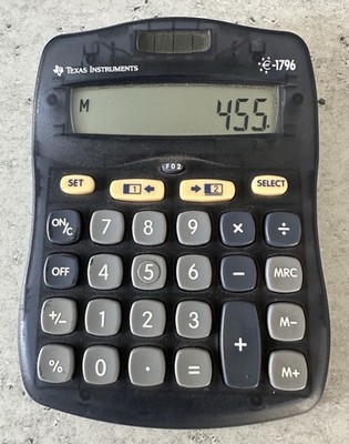 TEXAS INSTRUMENTS  -1796 EURO WÄHRUNGSRECHNER