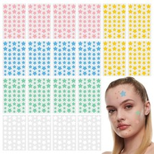 Hydrocolloid Acne Patches with Tea Tree Oil 800 Pcs Star Shaped Pimple Patches