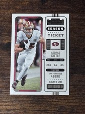 2022 San Francisco 49ers George Kittle Panini Contenders Football Card # 84