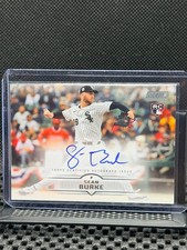 Sean Burke RC 2025 Stadium Club - Base Auto  - #SBU  White Sox