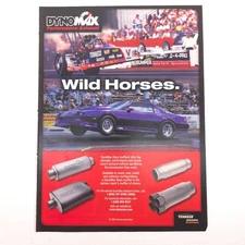 DYNOMAX Performance Exhaust Chevelle Camaro Garage Racing Print Ad Poster