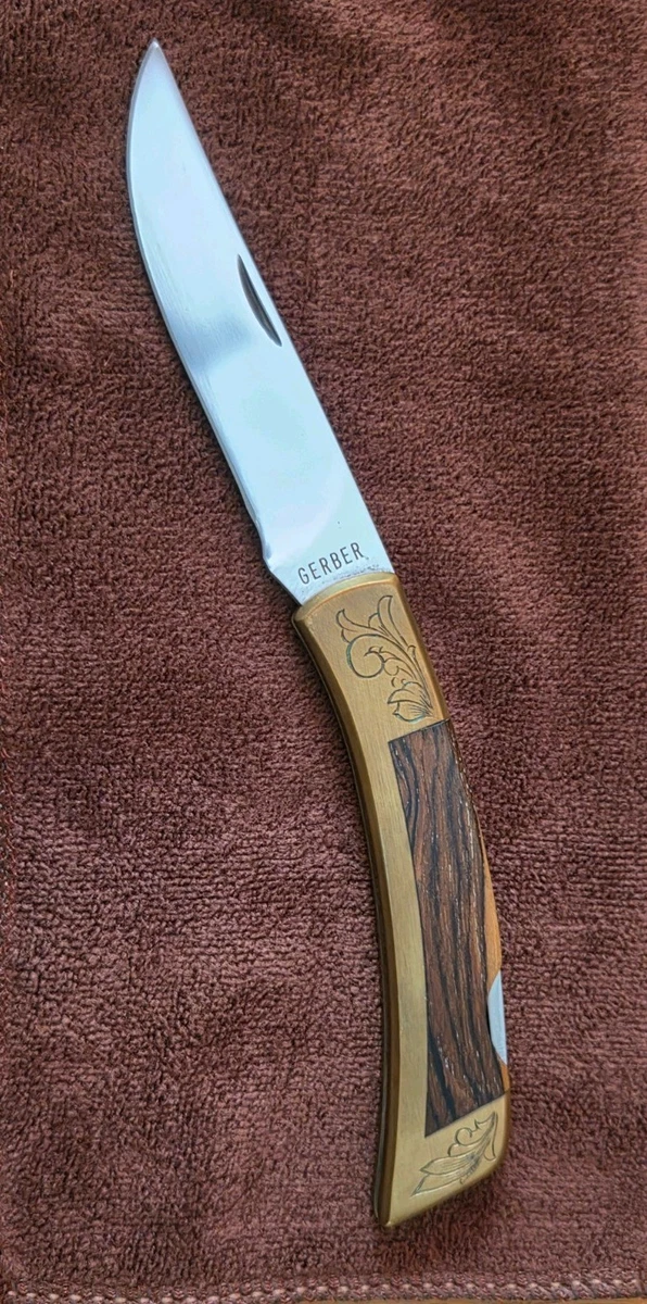 Gerber Sportsman Knife In Collectible Vintage Factory Manufactured