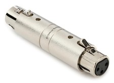 Hosa GXX-145 XLR Female to XLR Female Coupler 3-pack Bundle